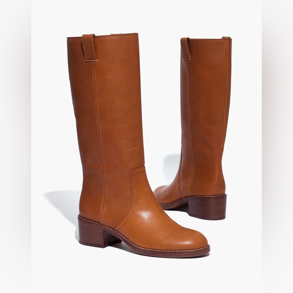 Madewell Allie Leather Boot - Size 7.5